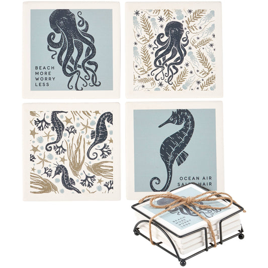 Coasters - Sea Creatures Set