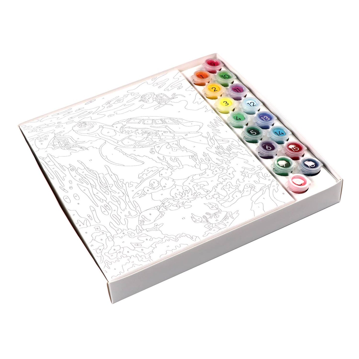 Arts & Crafts- Paint By Numbers Amazing Ocean