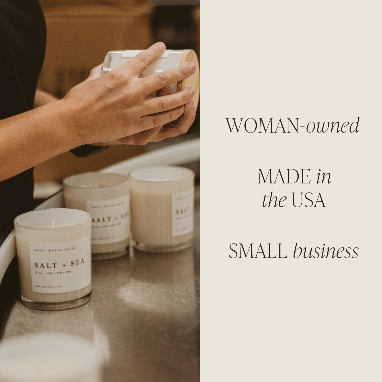 Candle - Coastal Lemon 11 oz Soy Candle