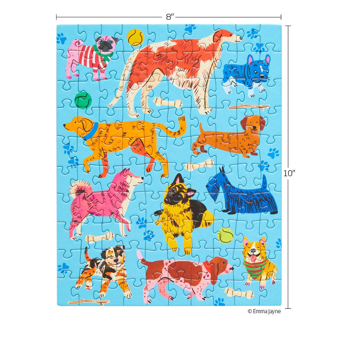 Puzzle - 100 Piece Pooches Playtime Puzzle
