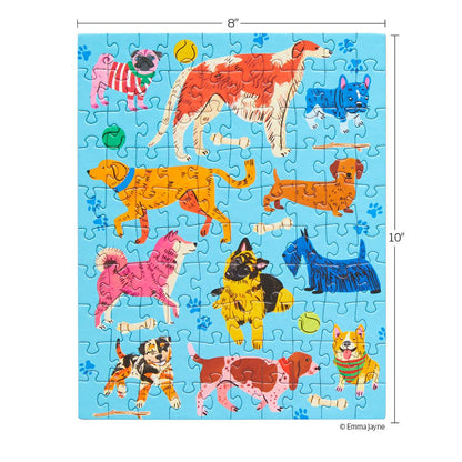 Puzzle - 100 Piece Pooches Playtime Puzzle