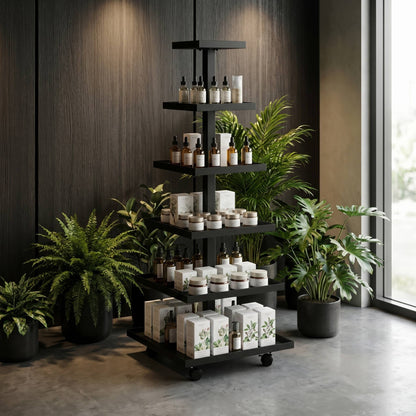 Square Multi-Tiered Displays