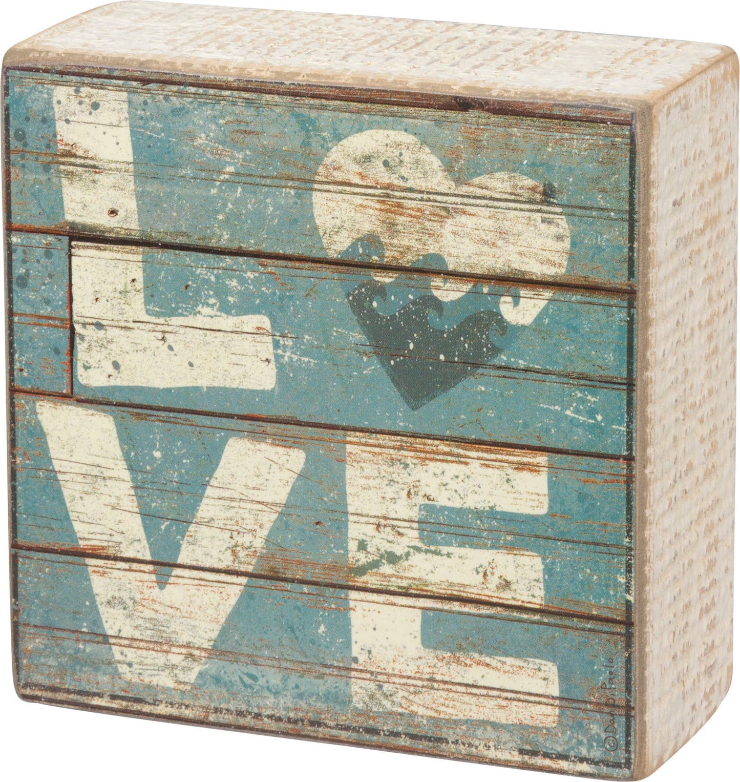 Wood Sign - Love Beach