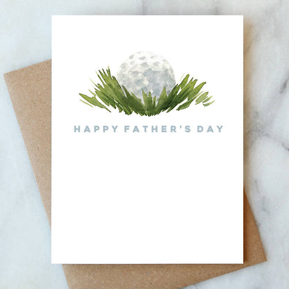 Greeting Card: Golf Father's Day