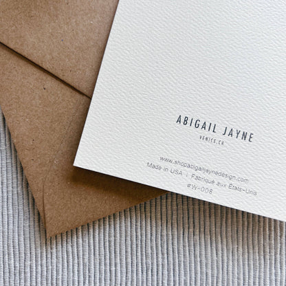 Greeting Card: Shells Thank You