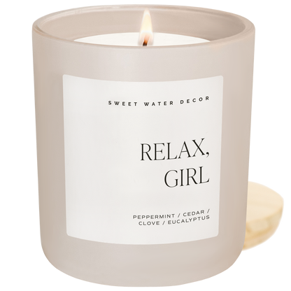 Candle - Relax, Girl 15 oz
