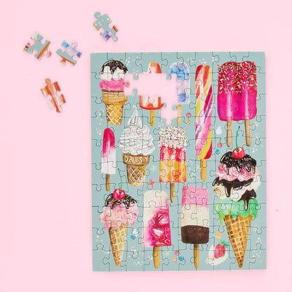 Puzzle - 100 Piece Ice Cream & Pops Puzzle