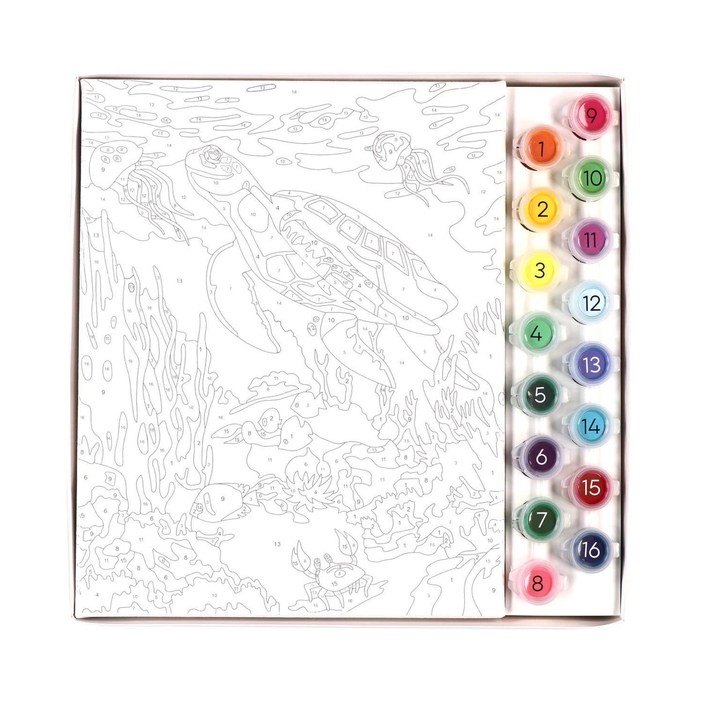 Arts & Crafts- Paint By Numbers Amazing Ocean