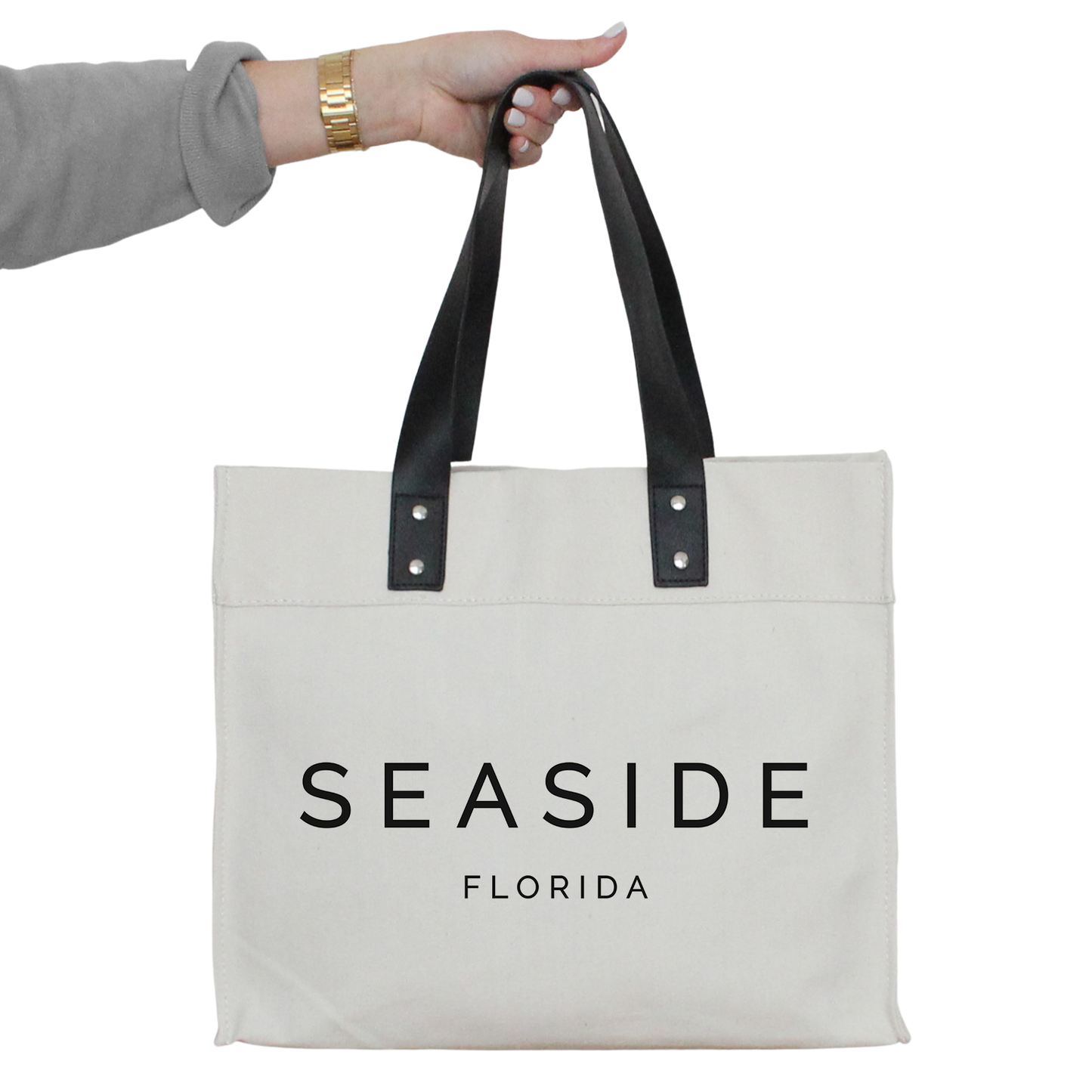 Oyhut Bay Market Tote - 13x15x5