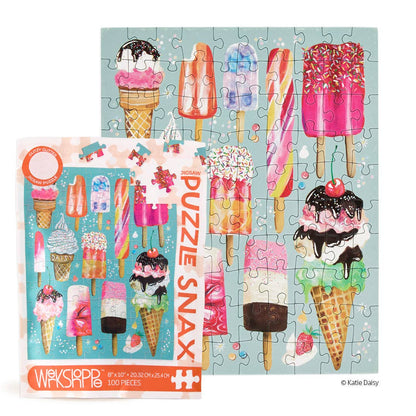 Puzzle - 100 Piece Ice Cream & Pops Puzzle