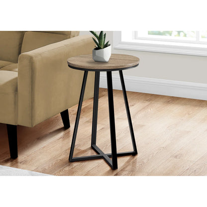 Furniture: Wood/ Metal Side Table